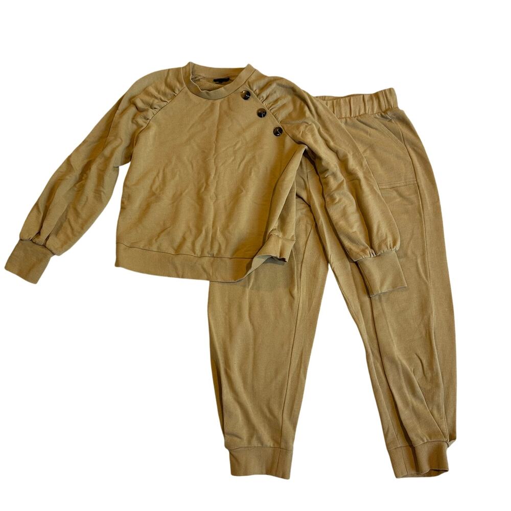 Cozy Camel Knit 2-Piece Sweater Set - Picture 5 of 8
